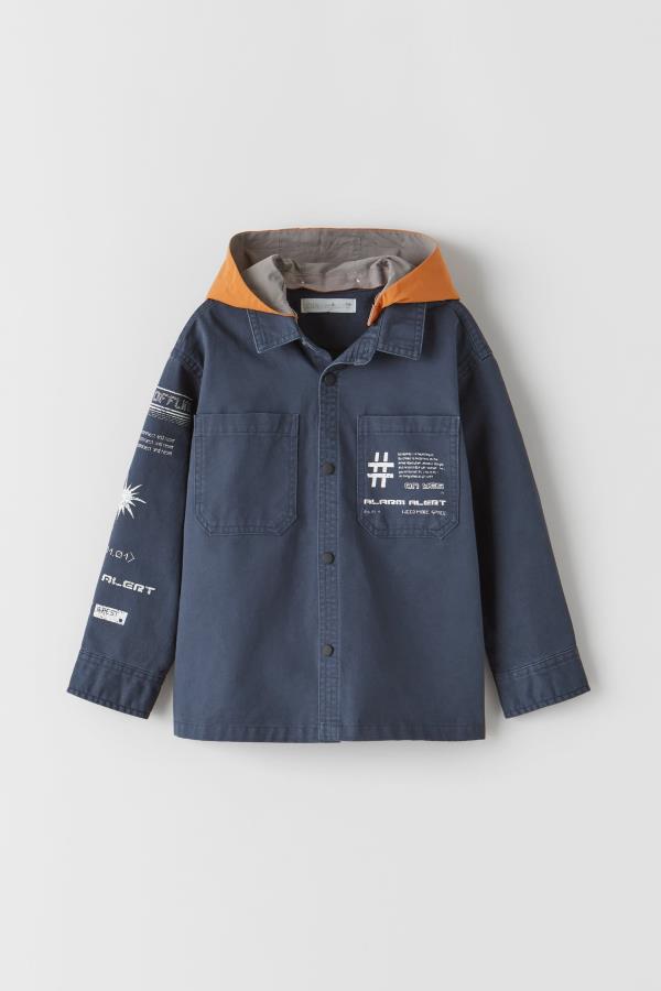 

Сорочка ZARA пх5750 синій 134