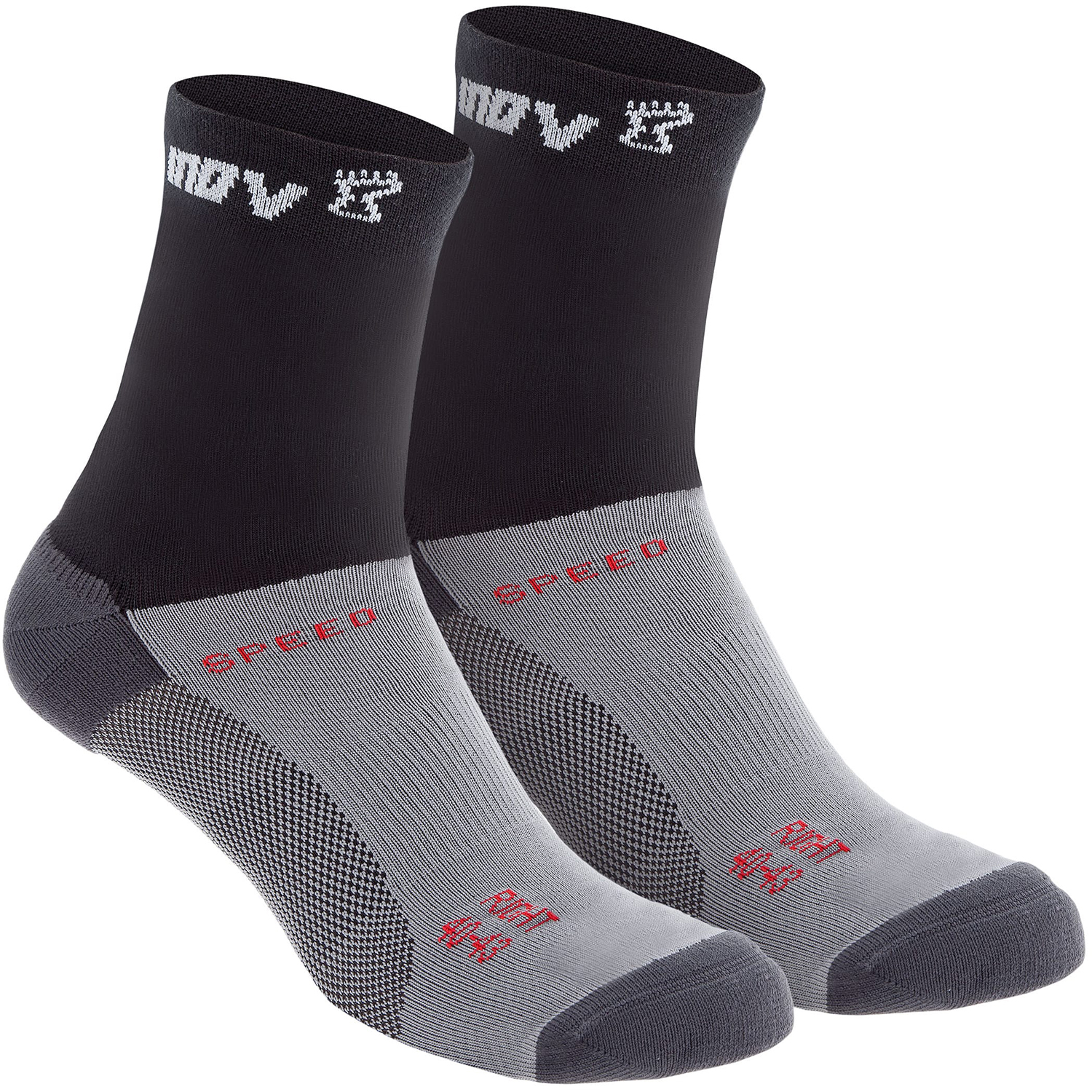 

Носки для бега INOV-8 Speed Sock High Black 2 шт. высокие S