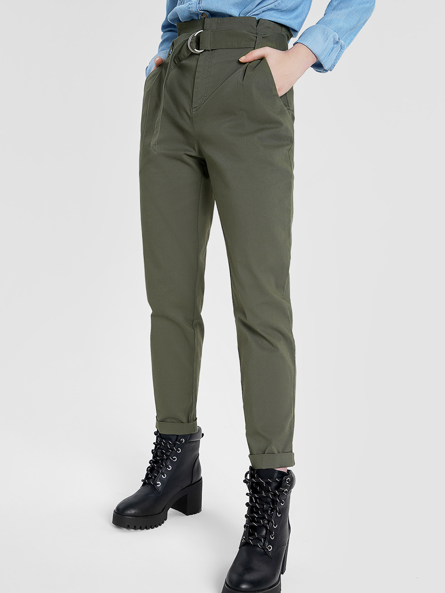 

Брюки O'STIN Studio SZ6VVHKKLW M Хаки