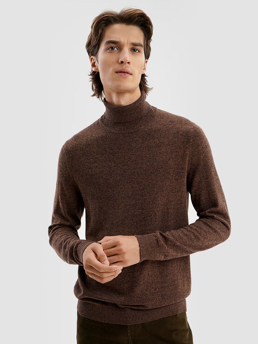 

Гольф O'STIN Casual MK6Z62-T8  Коричневый, Гольф O'STIN Casual MK6Z62-T8 L Коричневый