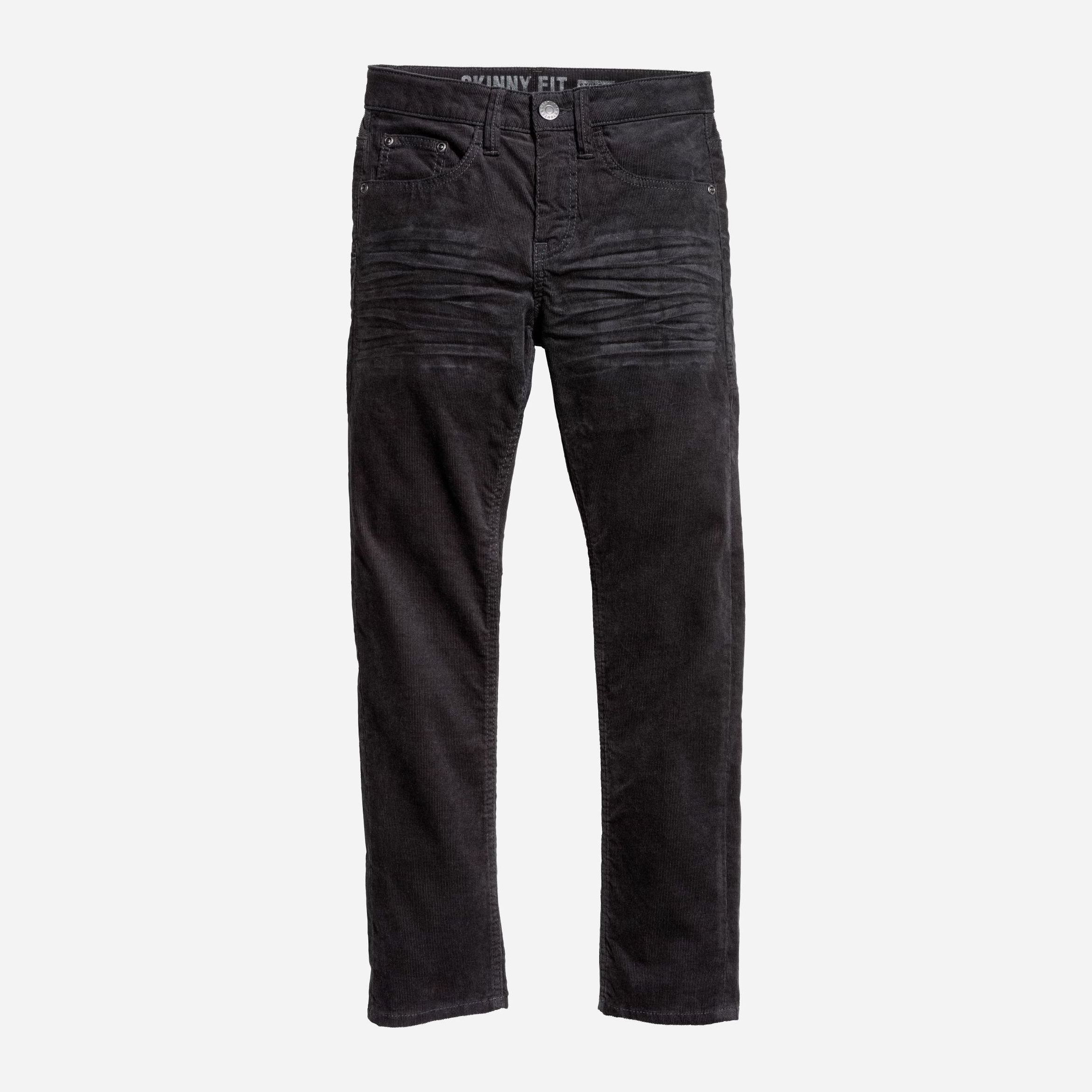 

Брюки вельветовые H&M 2157321 164 см Черные