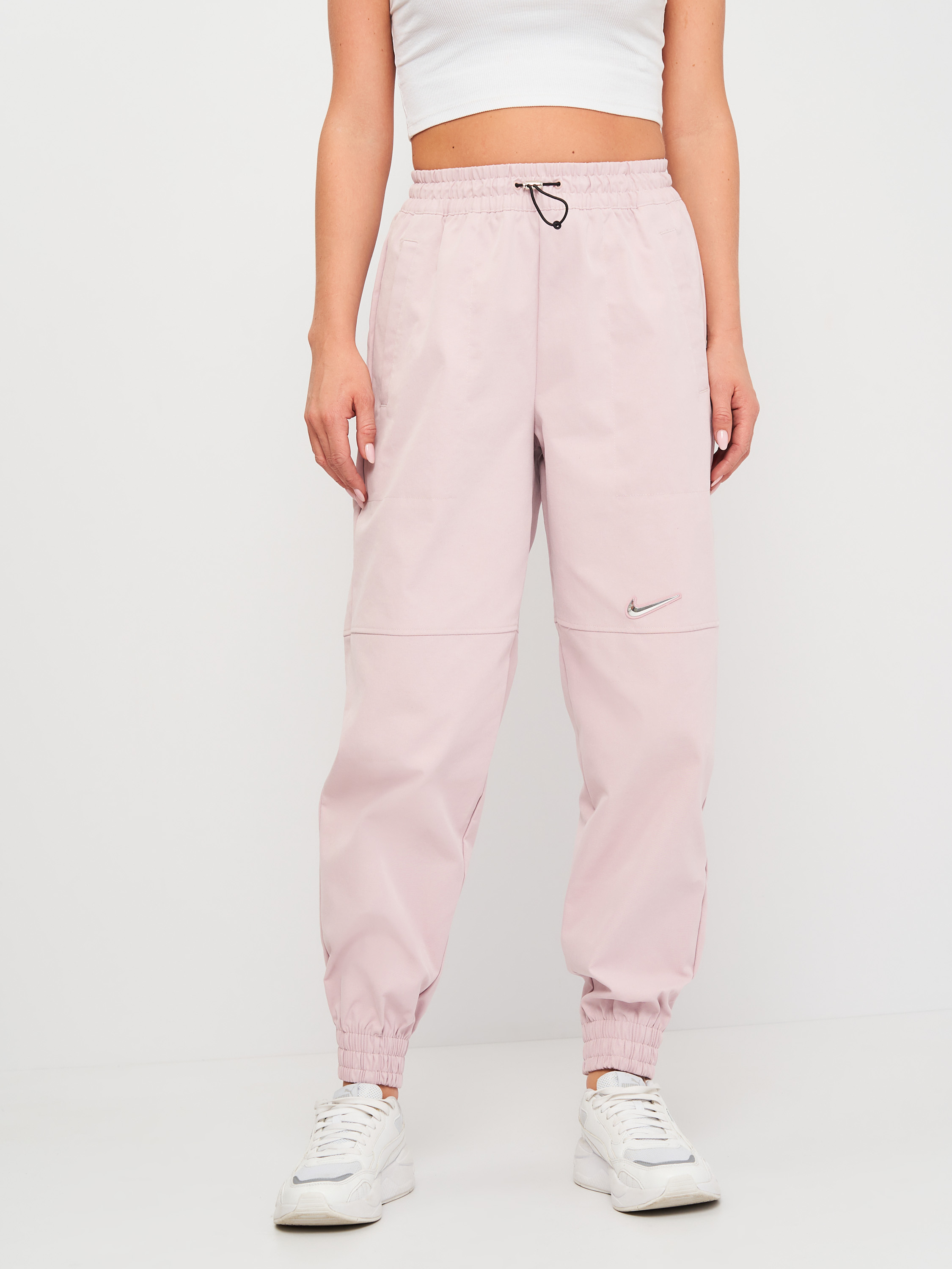 

Спортивные штаны Nike W Nsw Swsh Pant Wvn Hr CZ8909-645  Розовые, Спортивные штаны Nike W Nsw Swsh Pant Wvn Hr CZ8909-645 L Розовые