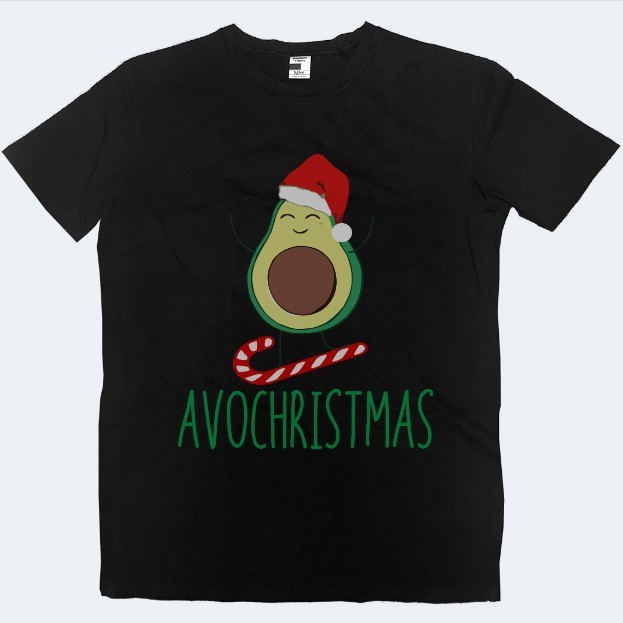 

Футболка Мужская AVOCHRISTMAS - Размер XL Цвет: Черный - MyTee