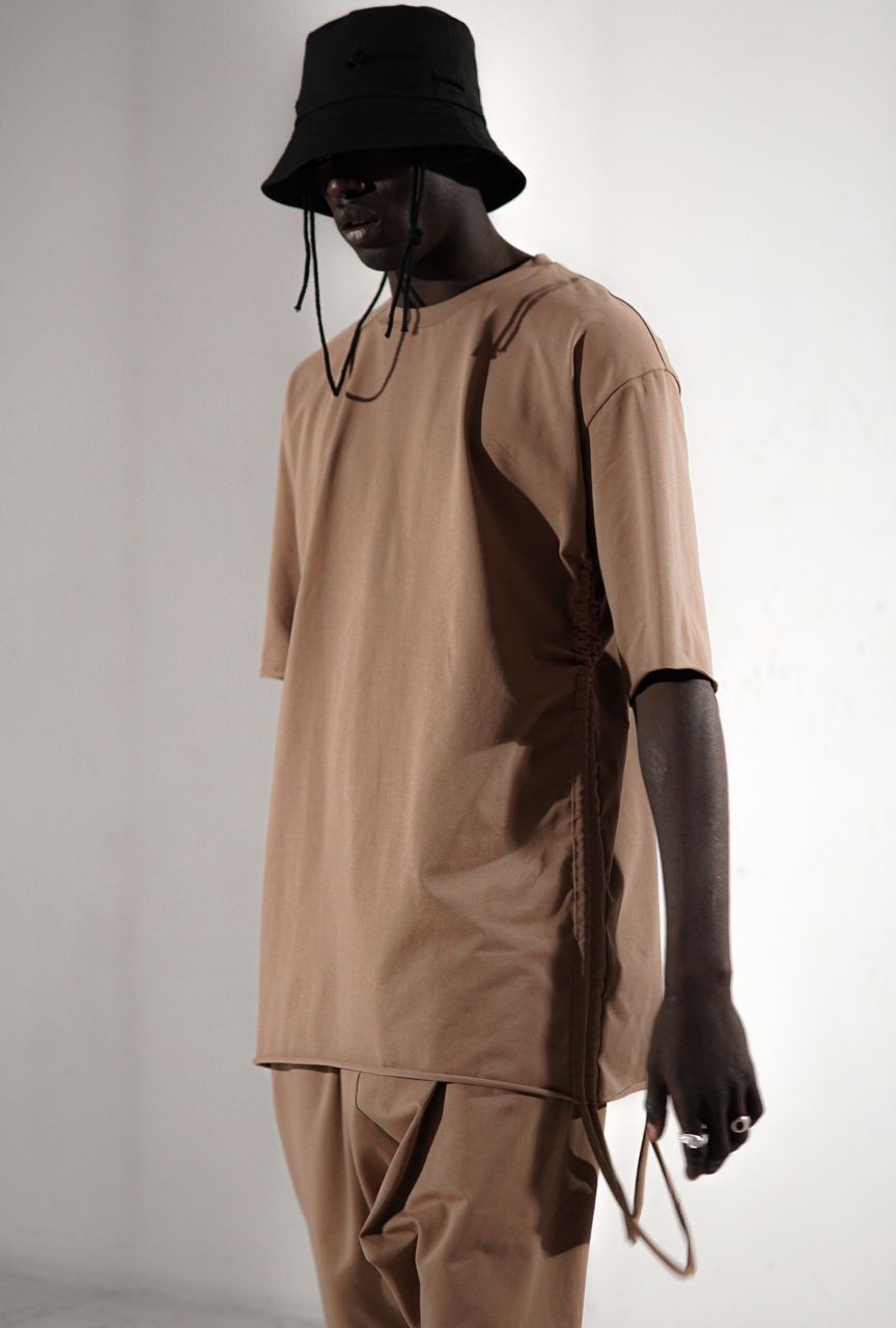 

Мужская футболка Ost Won № 7  Бежевая, Мужская футболка Ost Won № 7 One Size Бежевая