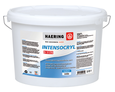 

Фасадная теплоотражающая краска HAERING INTENSOCRYL D1170