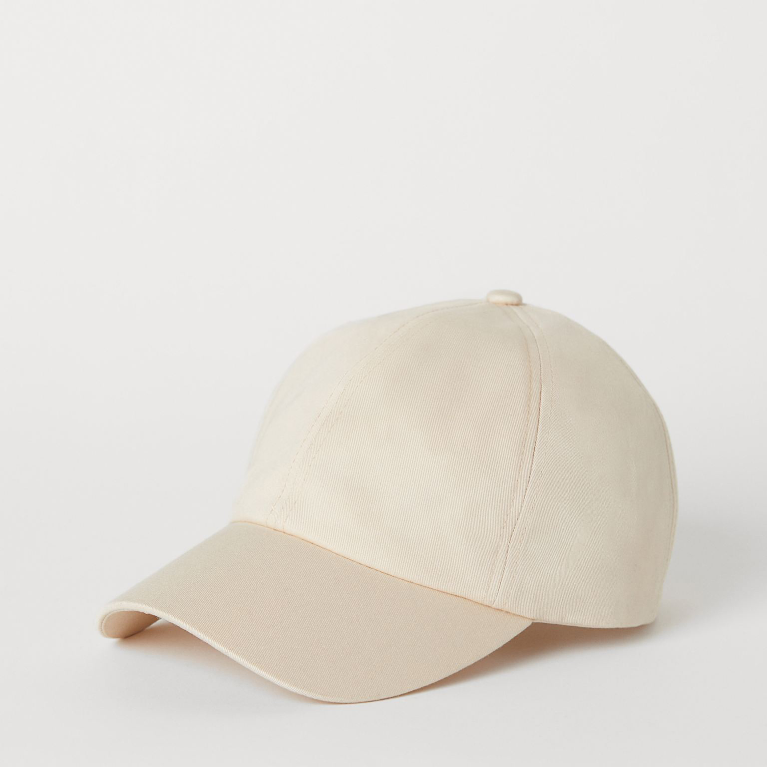 

Бейсболка H&M 6527546 Светло-бежевая