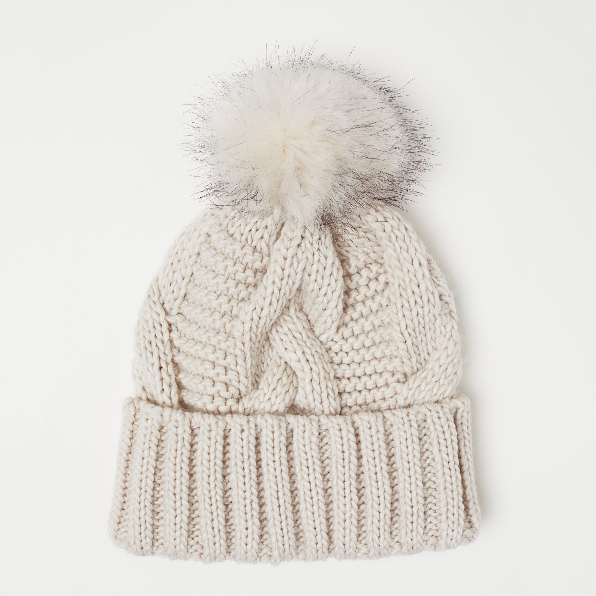 

Демисезонная шапка H&M 3011774 Белая