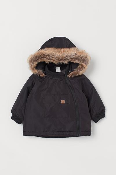 

Утепленная куртка H&M 80 (80/48) Черный (0857349004)