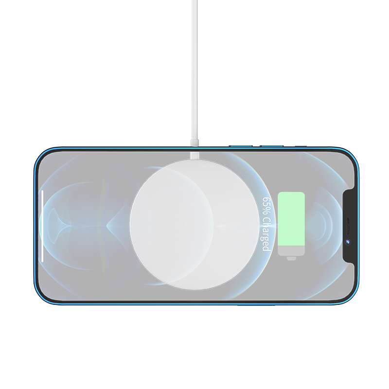

Зарядка Qi HOCO Magnetic wireless fast charger CW29 |Apple 7.5W,Android 15W Max|