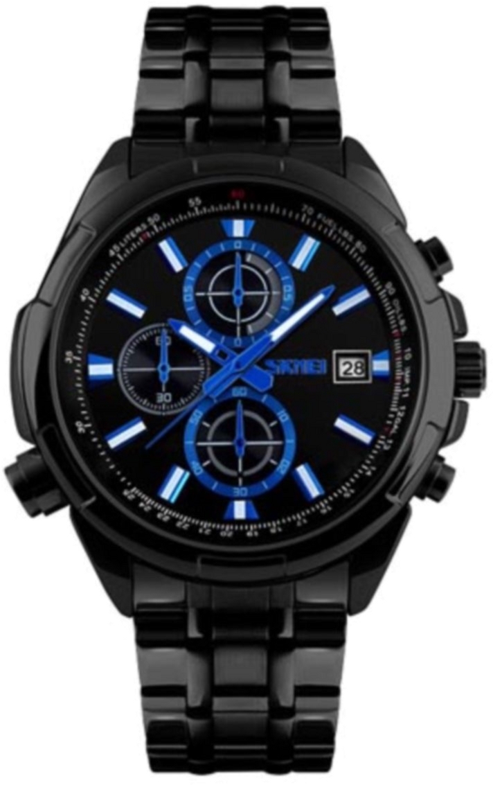 

Мужские часы Skmei 9107 Black Black Dail BOX