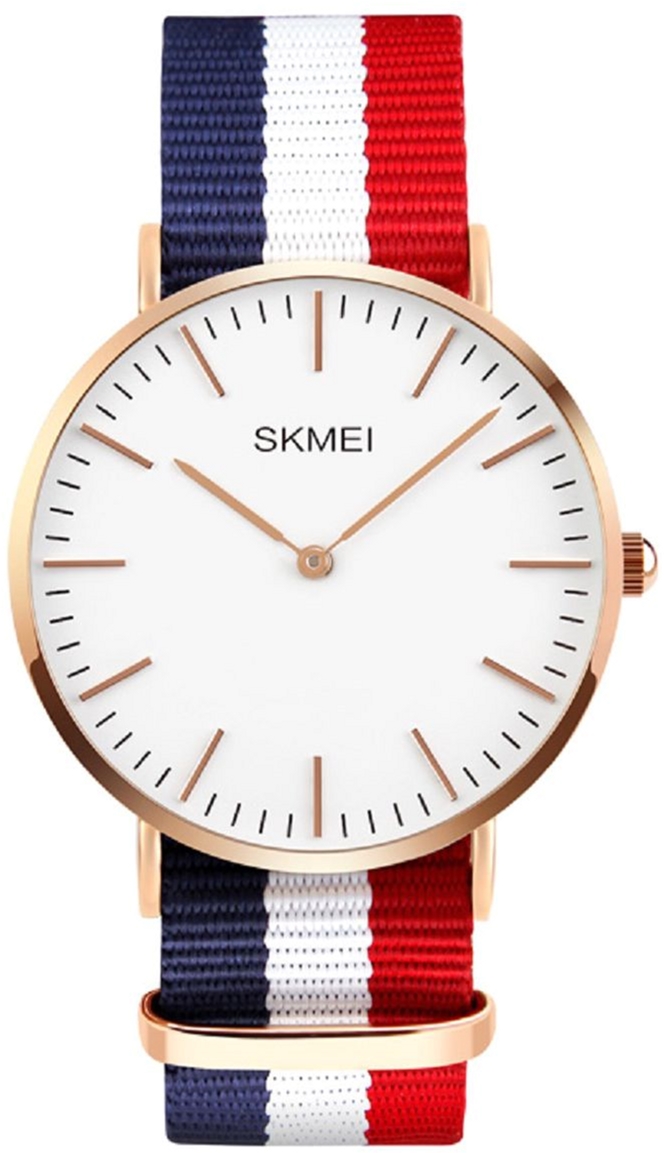 

Мужские часы Skmei 1181 Blue/White/Red Nylon BOX
