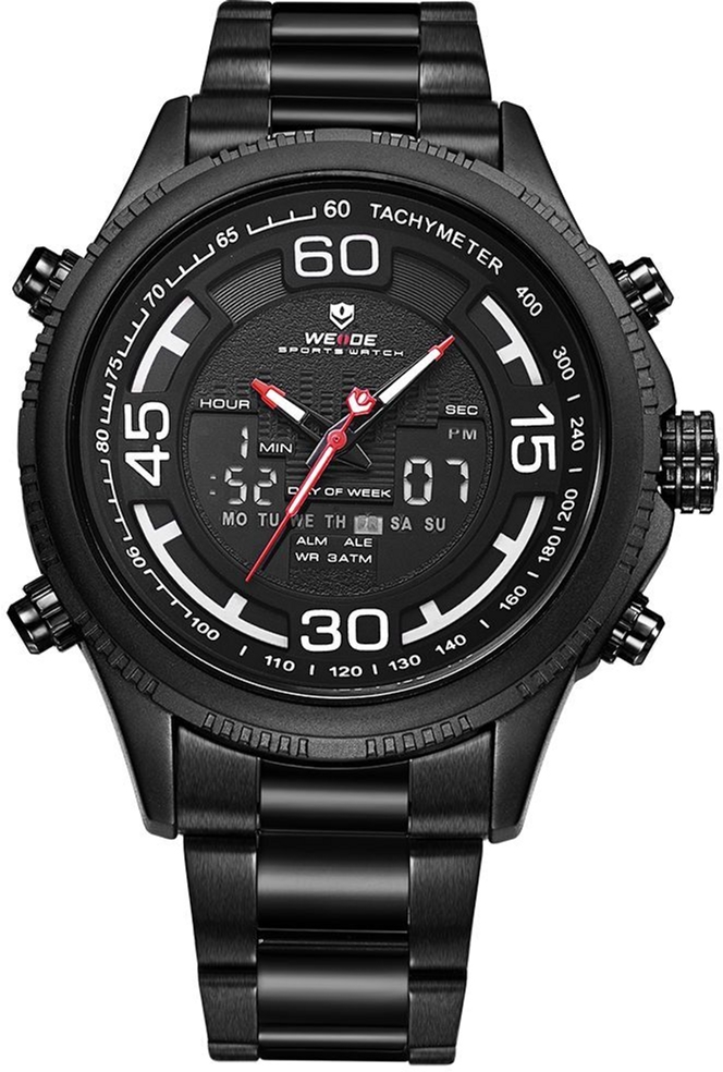 

Мужские часы Weide All Black WH6306B-1C SS (WH6306B-1C)