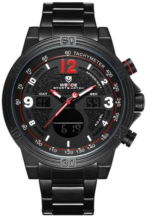 

Мужские часы Weide Red WH6908B-2C SS (WH6908B-2C)