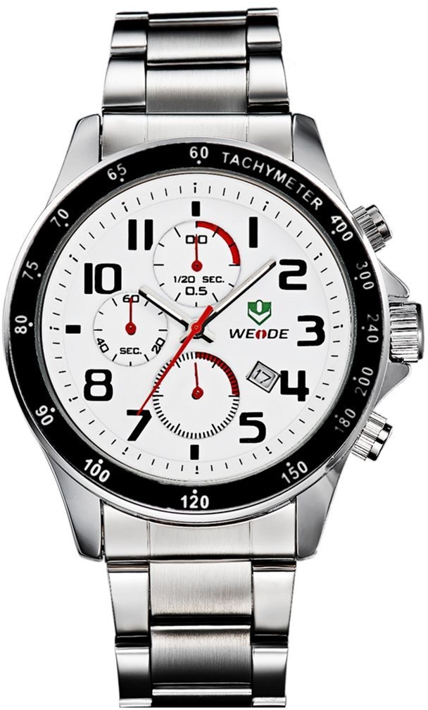 

Мужские часы Weide White WH3308-2C SS (WH3308-2C)