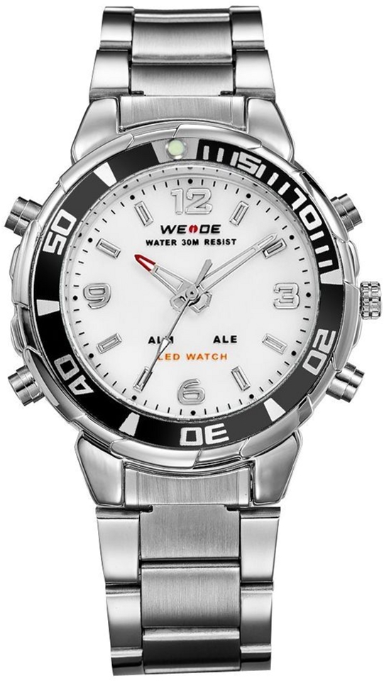 

Мужские часы Weide White WH843-2C SS (WH843-2C)