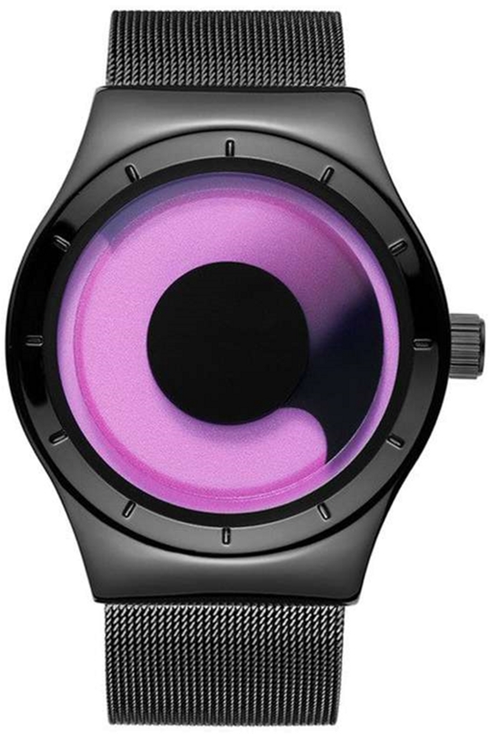 

Мужские часы Guanqin Black-Purple-Black GS19063 CS