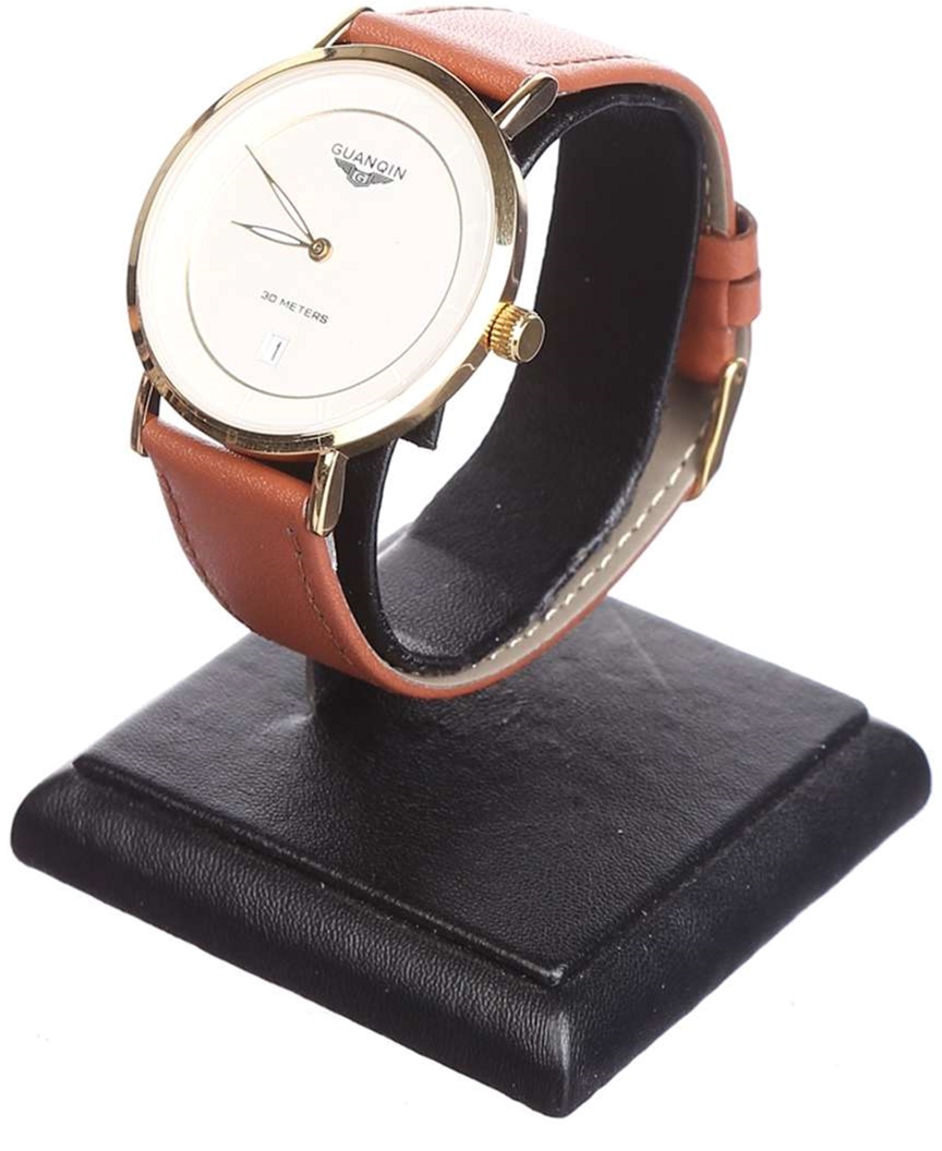 

Мужские часы Guanqin Gold-White-LightBrown GS19070 CL