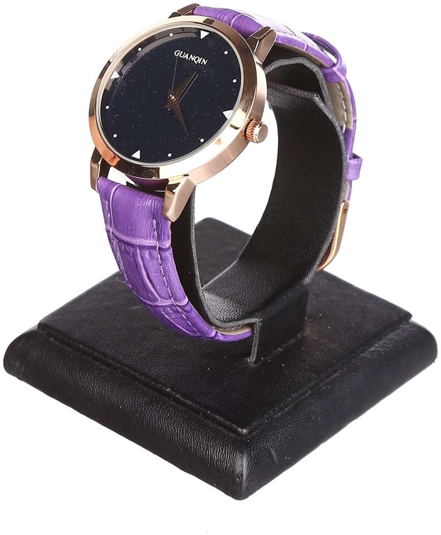 

Женские часы Guanqin Gold-Blue-Purple GS19051 CL