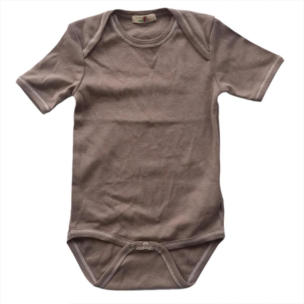 

Боди для ребенка кофейный Mini baer 74-80 см