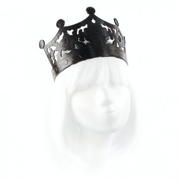 

Черная корона Королева Halloween 19-321BLK