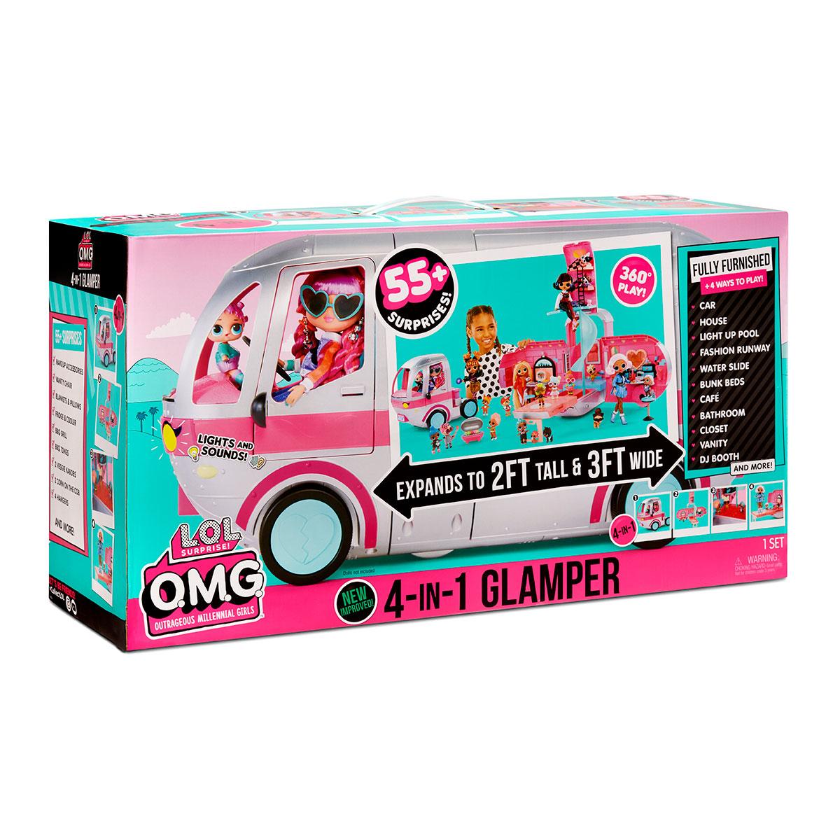 

Автобус ЛОЛ Гламурный Кемпер 4 в 1 Glamper L.O.L. Surprise 576730