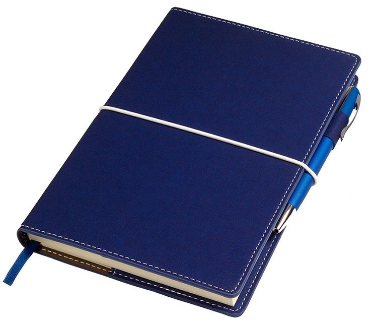 

Записная книга Thinkme Business 13 × 21 см 256 страниц в линейку Темно-синяя (TM21207/26) (3660734037641)