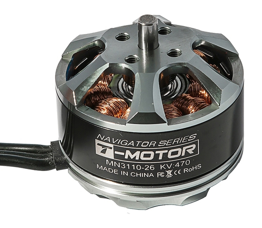 

Мотор T-Motor MN3110-26 KV470 3-6S 330W для мультикоптеров (TM-MN3110-470)