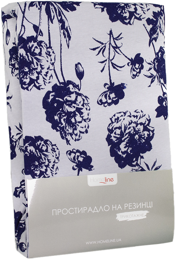

Простынь на резинке Home Line 160х200 С цветами