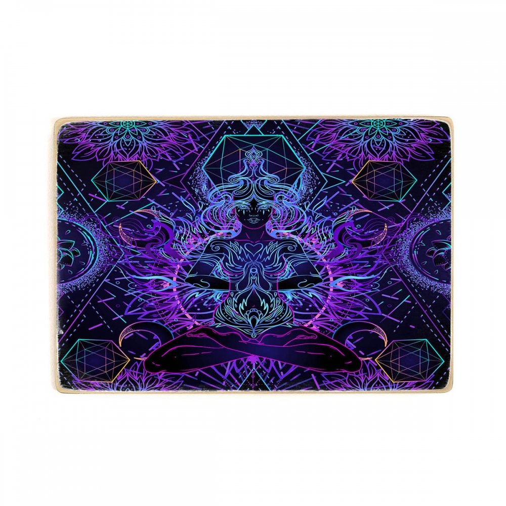 

Деревянный постер Psy Art Magic Girl Sitting And Meditation In Lotus А1