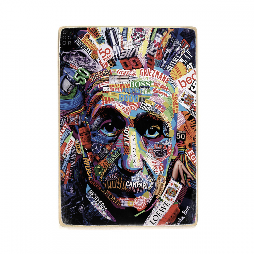 

Деревянный постер Люди Einstein Art А2