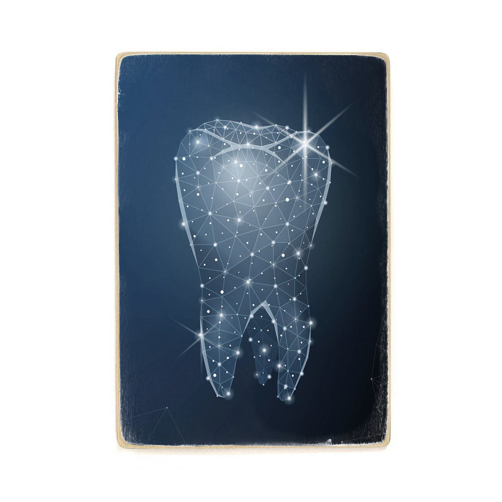 

Деревянный постер Стоматология 3D Tooth Art А2