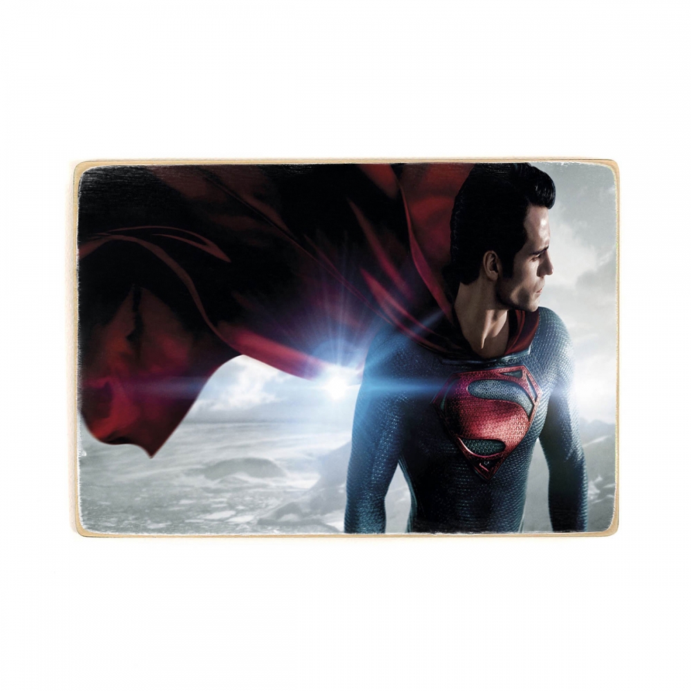 

Деревянный постер Фильмы и сериалы Superman А1