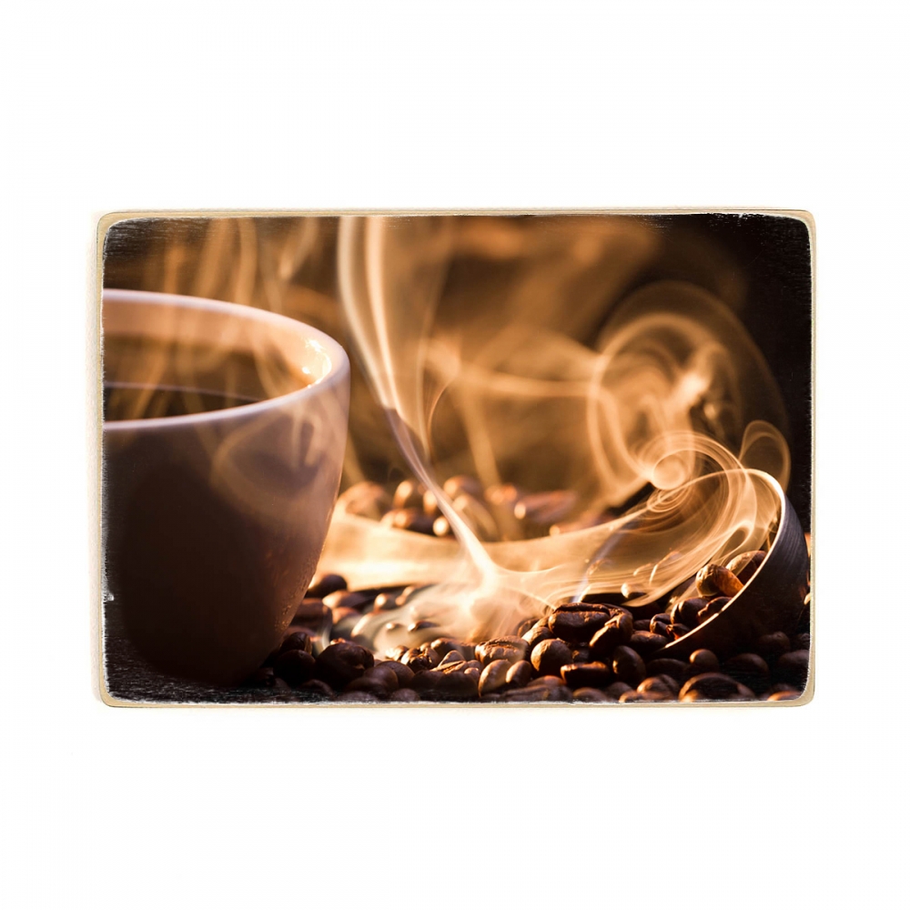 

Деревянный постер Для кухни Tasty Coffee А2