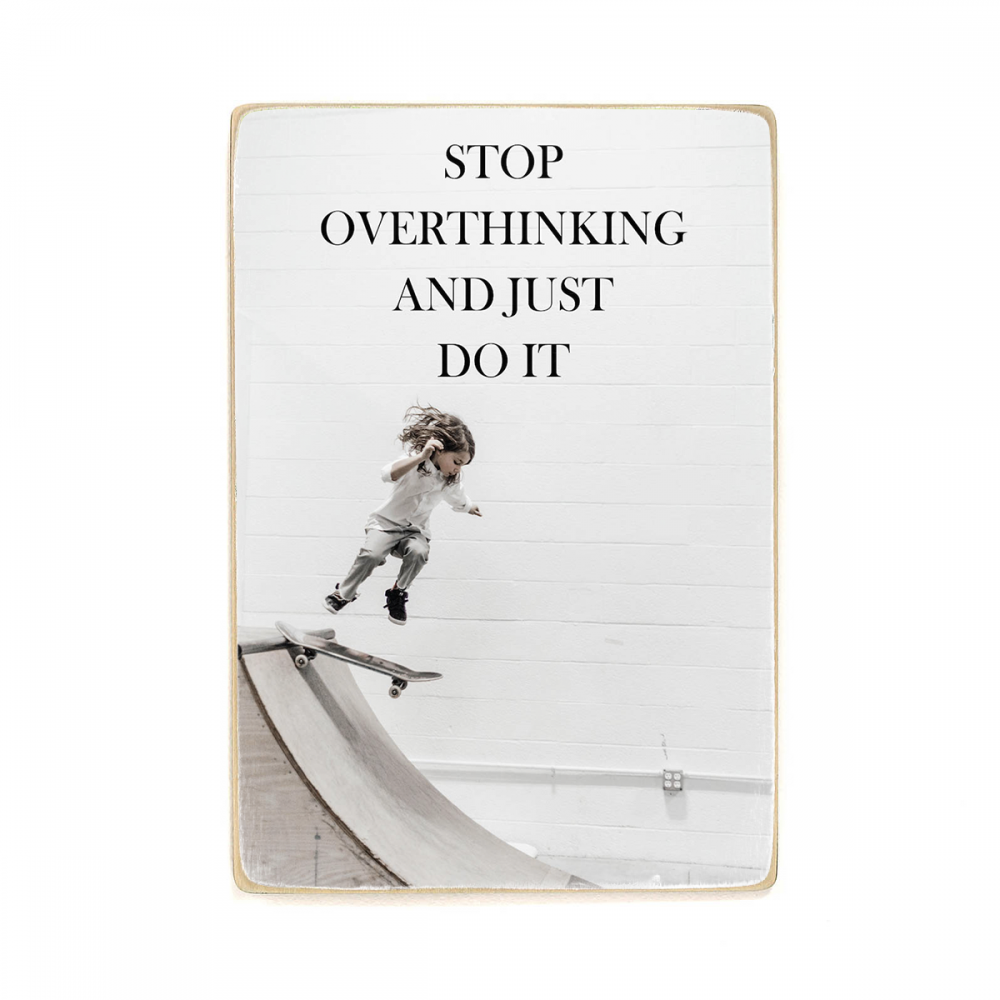 

Деревянный постер Мотивационные Just Do It А2