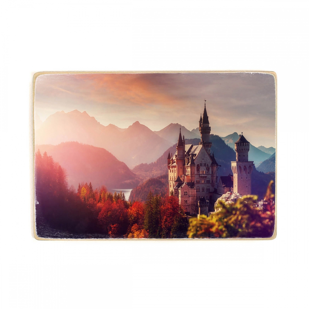 

Деревянный постер Архитектура The Majestic Neuschwanstein Castle А2