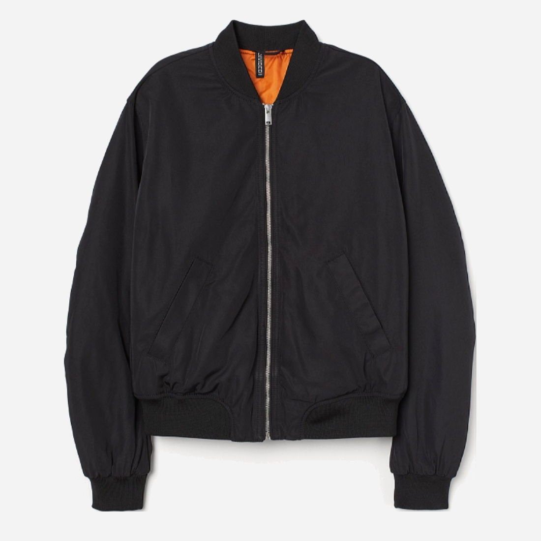 

Бомбер H&M 08680382 M (170/96А) Черный