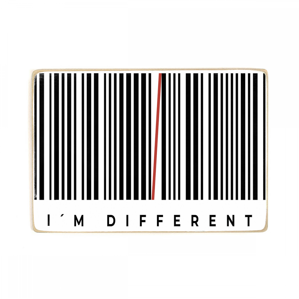 

Деревянный постер Мотивационные Different А2
