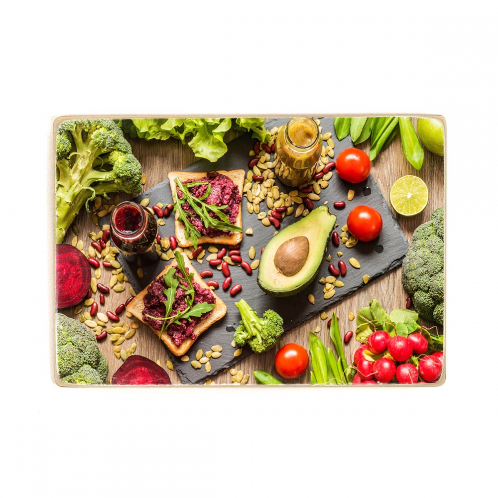 

Деревянный постер Для кухни Healthy Food А2