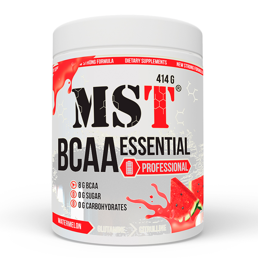 

Аминокислоты MST Nutrition BCAA Essential Professional 414 грамм Арбуз
