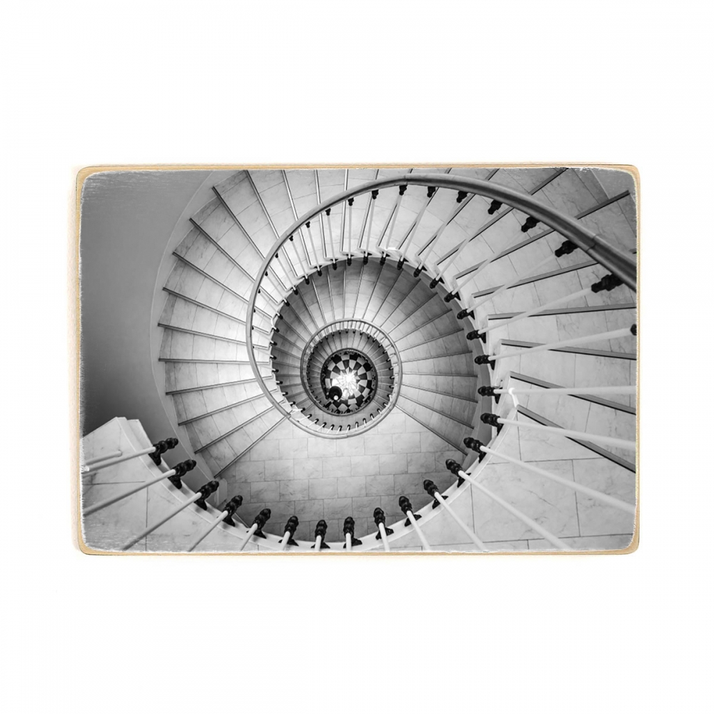 

Деревянный постер Архитектура Beautiful Circular Staircase А1