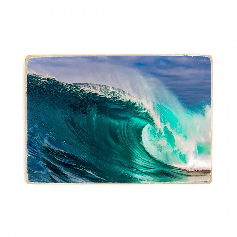 

Деревянный постер Природа Amazing Ocean Wave А2