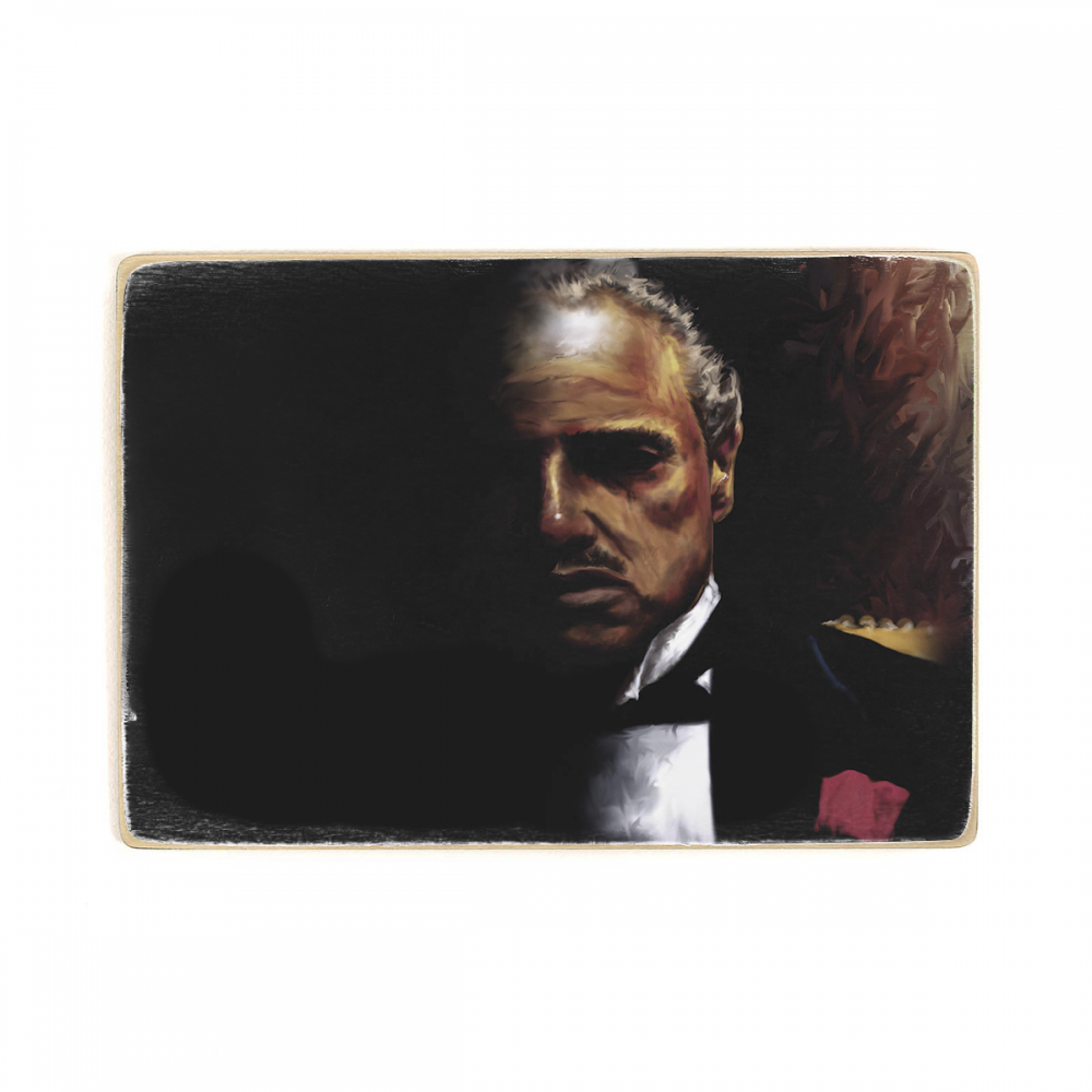 

Деревянный постер Фильмы и сериалы Godfather А2