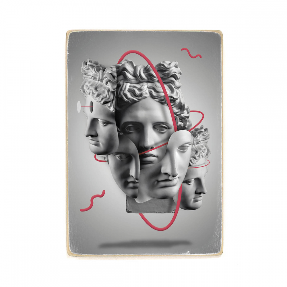 

Деревянный постер Искусство Silver Venus А1