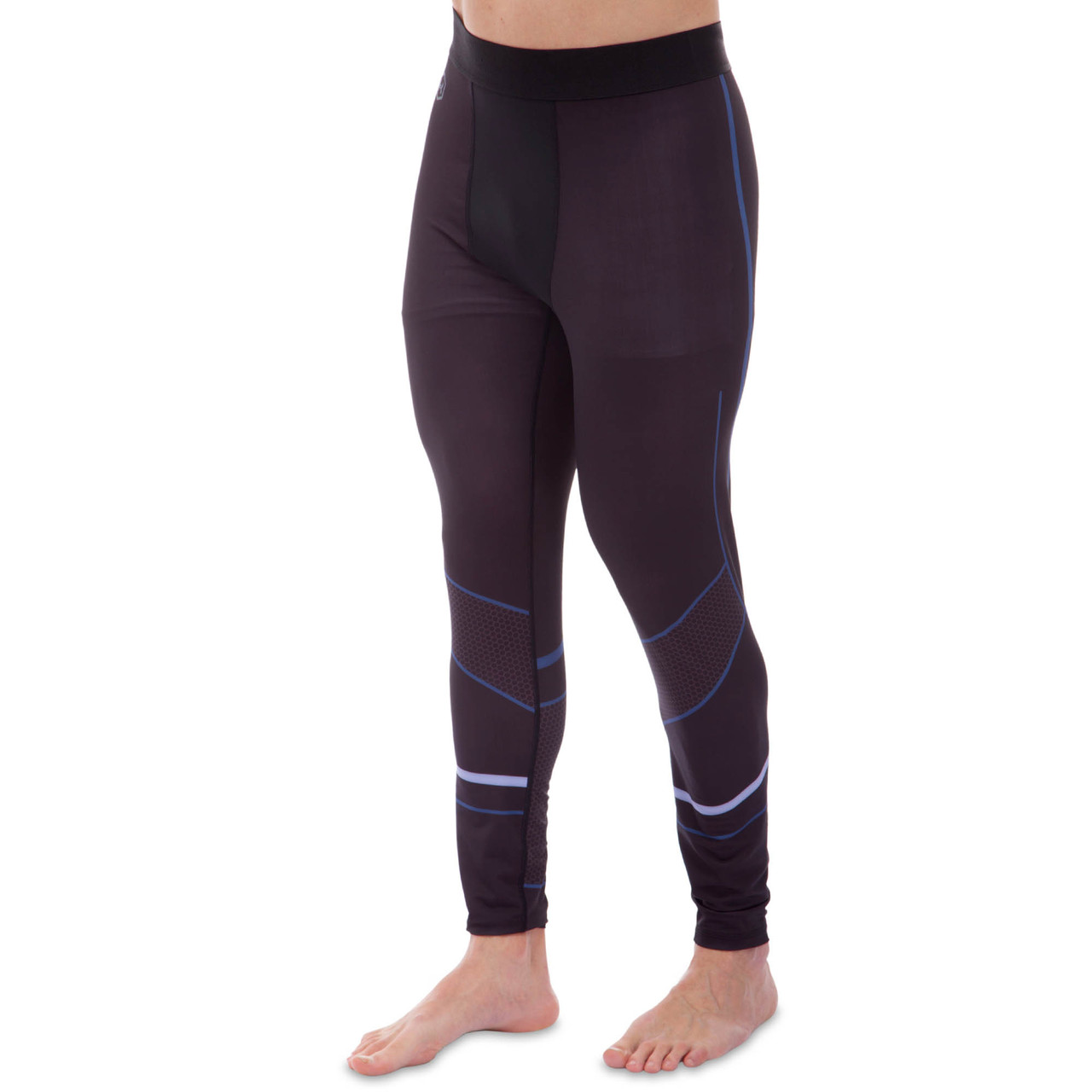 

Штаны мужские компрессионные тайтсы мужские Under 9402 размер M (165-170см) Black-Blue