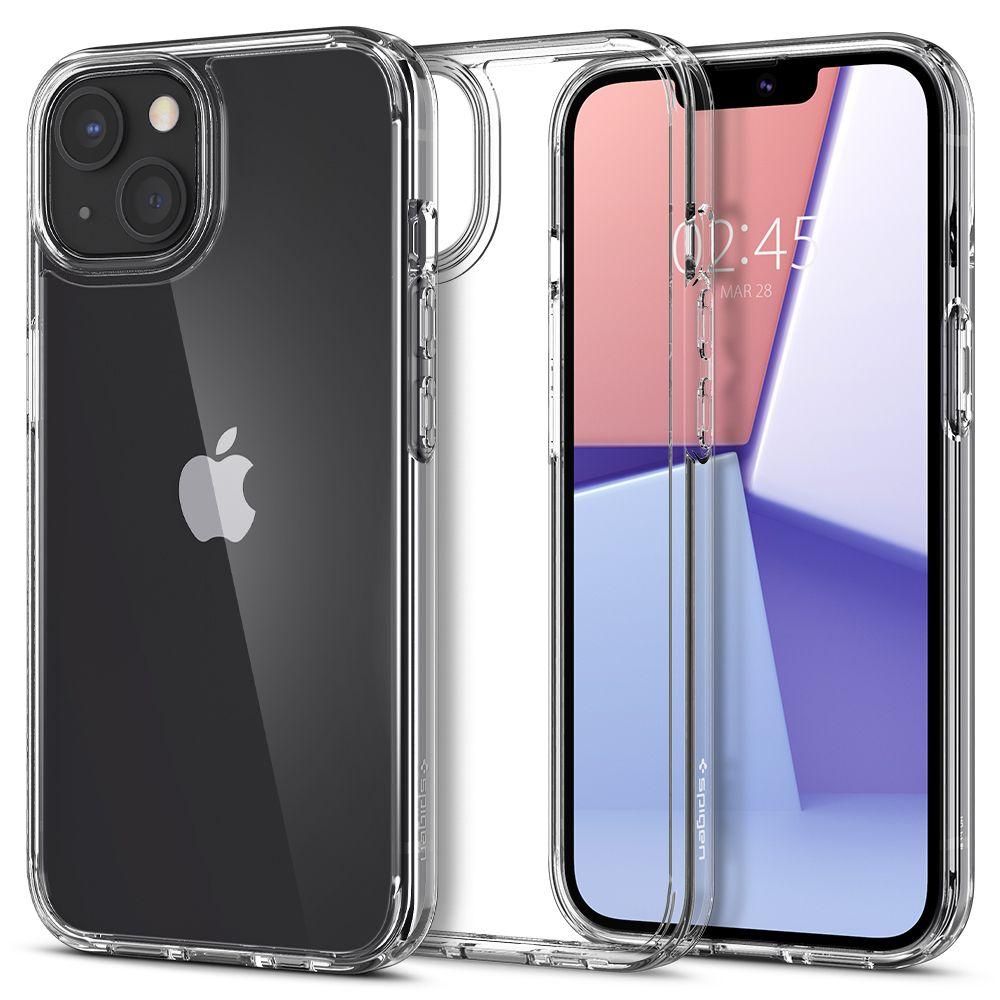

Чехол Spigen Ultra Hybrid для iPhone 13 Crystal Clear