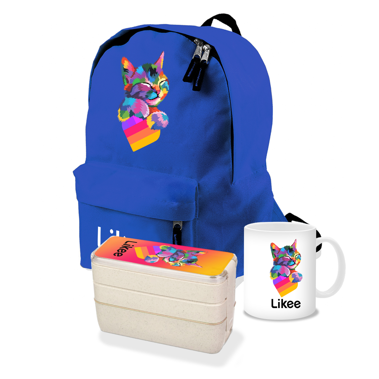 

Набор школьника Лайк Кот (Likee Cat) (35507-1040-9) Синий
