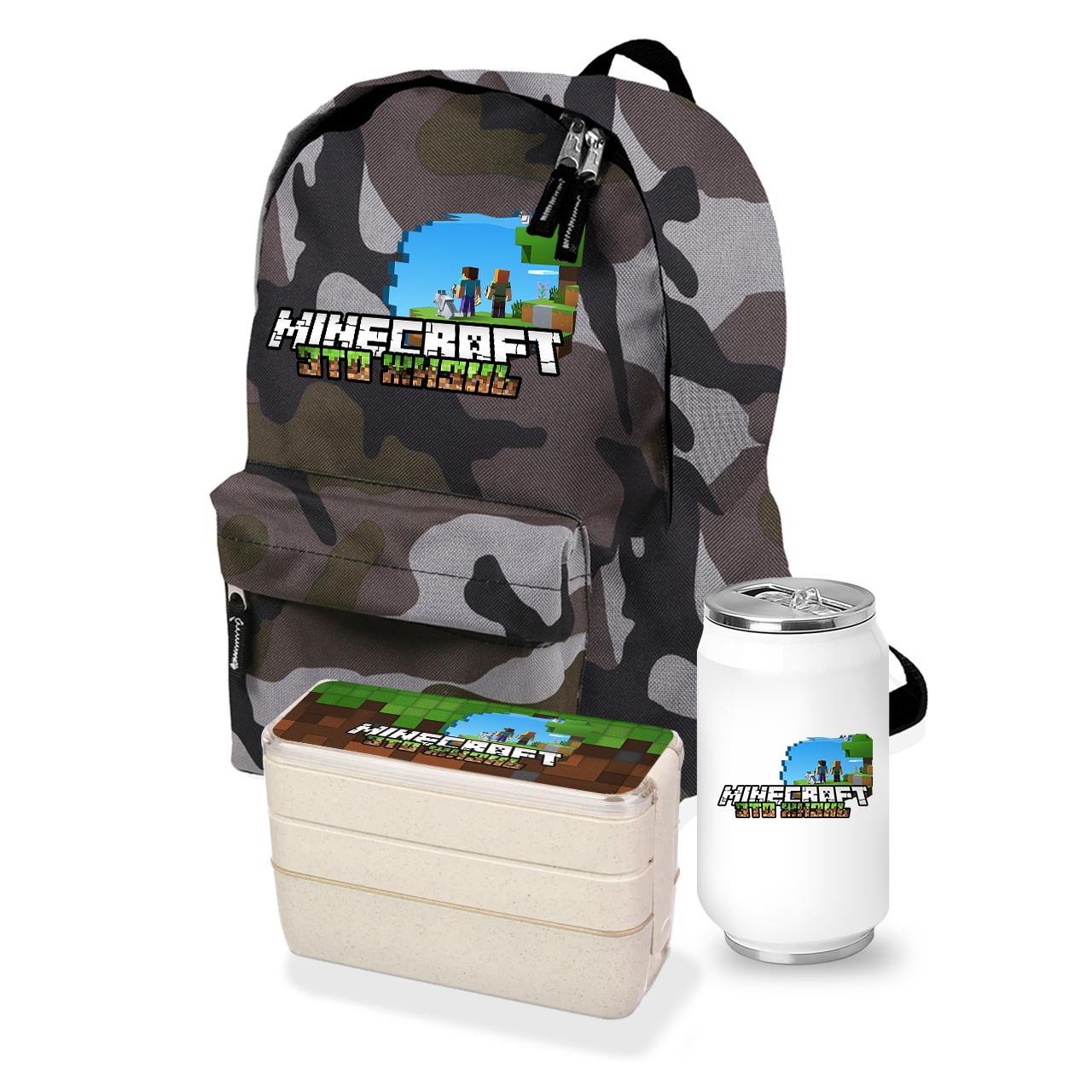 

Набор школьника Майнкрафт (Minecraft) (35508-1170-10) Камуфляж