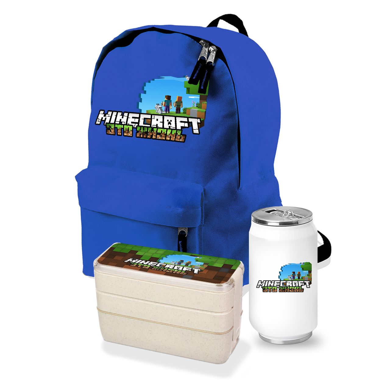 

Набор школьника Майнкрафт (Minecraft) (35508-1170-9) Синий