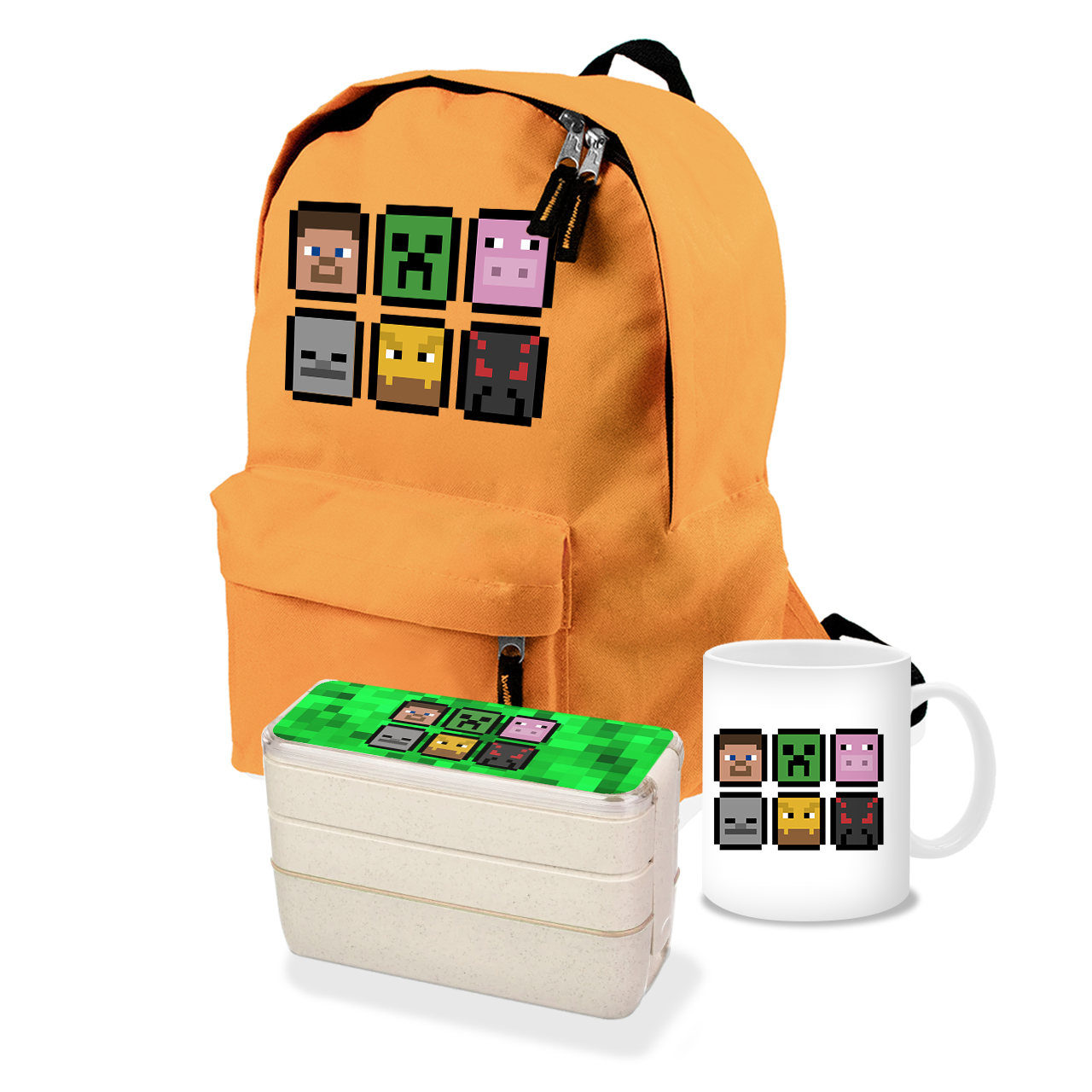 

Набор школьника Майнкрафт (Minecraft) (35507-1173-1) Оранжевый