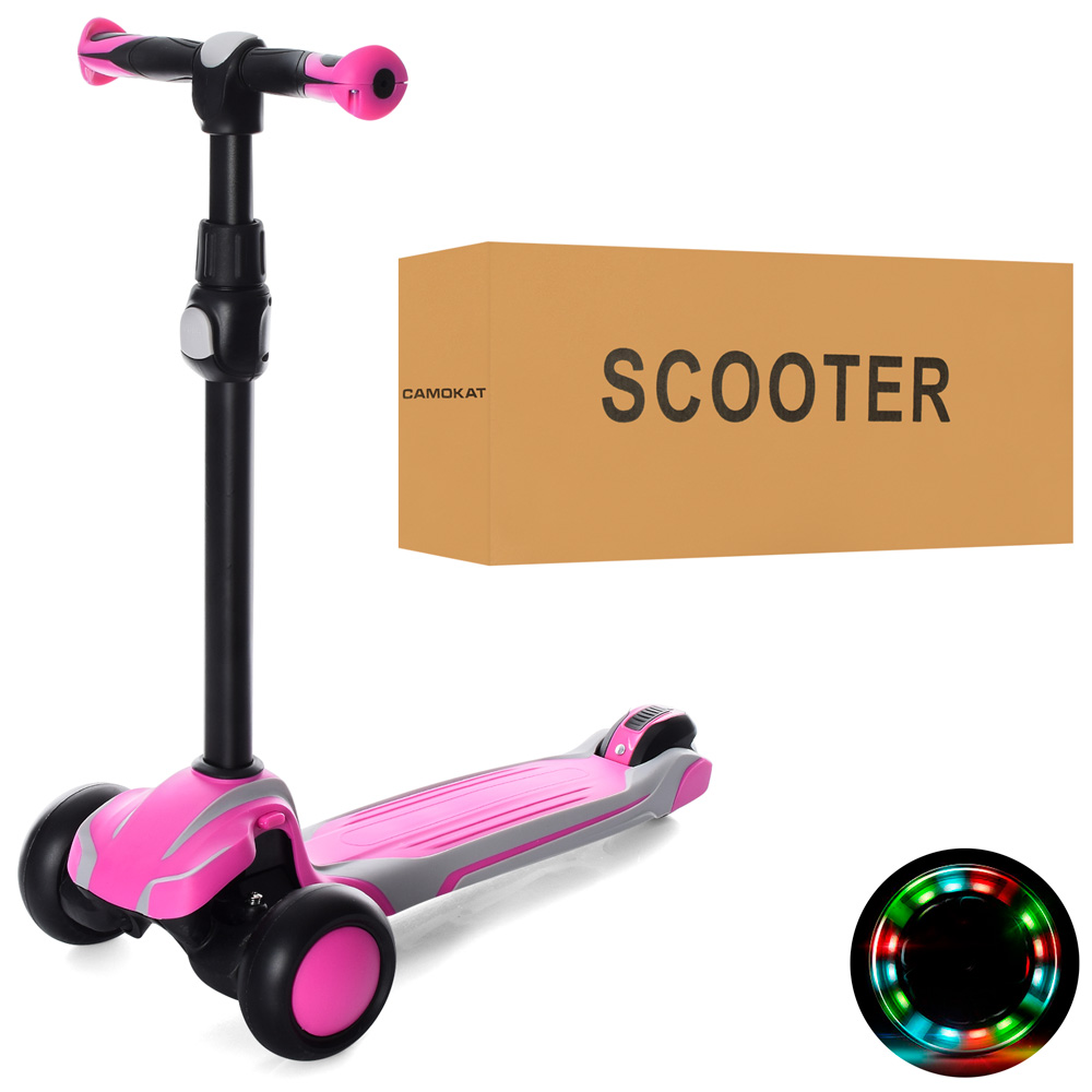 

Самокат iTrike Maxi X1-PG Pink Grey (X1-PG)